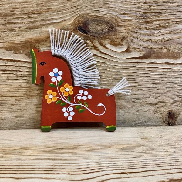 Мастер-класс по вожегодской росписи деревянного коня